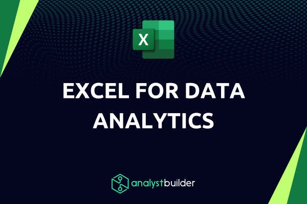 Excel for Data Analytics
